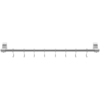 Stellar Stainless Steel Hanging Rack 8 Hooks