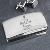 Decorative Wedding Best Man Cufflink Box