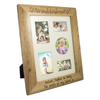 Grandchildren 8x10 Wooden Photo Frame