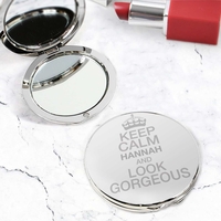 Keep Calm Compact Mirror