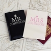 Mr & Mrs Passport Holders Set