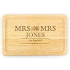 Mrs & Mrs Large Chopping Board