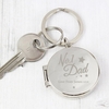 No.1 Dad Photo Keyring