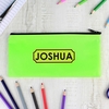 Personalised Green Pencil Case