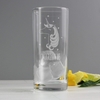 Unicorn Engraved Hi Ball Glass