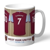 West Ham United FC Dressing Room Mug