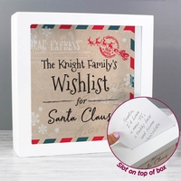 Wishes,  Lists and Letters for Santa Keepsake Box