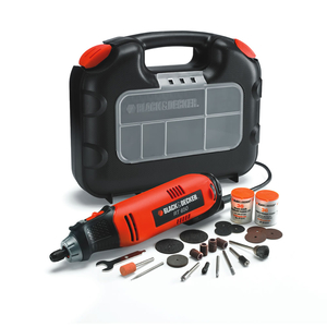 Black and Decker Rotary Multi Tool 87 Accessories Kitbox