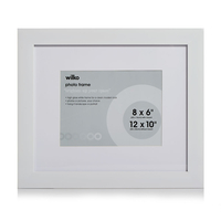 Wilko High Gloss Frame White 10x12in