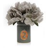Wilko Peonies In Utility Jar