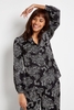Monochrome Paisley Print Shirt