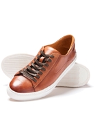 Cape Tan Sneakers With Rubber Sole