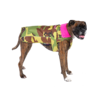 Camo & Pink Dog Coat