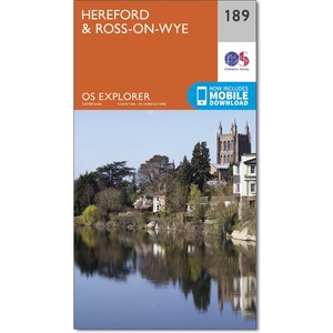 Map of Hereford & Ross-on-Wye