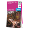 Ordnance Survey Map of Blairgowrie & Forest of Alyth