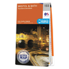 Ordnance Survey Map of Bristol & Bath Keynsham & Marshfield