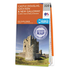 Ordnance Survey Map of Castle Douglas,  Loch Ken & New Galloway