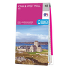 Ordnance Survey Map of Iona & West Mull