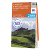 Ordnance Survey Map of Llandeilo & Brechfa Forest