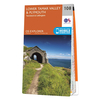 Ordnance Survey Map of Lower Tamar Valley & Plymouth