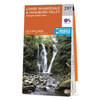 Ordnance Survey Map of Lower Wharfedale & Washburn Valley