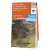 Ordnance Survey Map of Newtown & Machynlleth