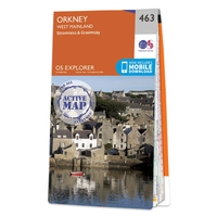 Ordnance Survey Map of Orkney - West Mainland