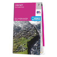 Ordnance Survey Map of Orkney Southern Isles