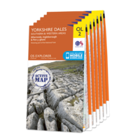 OS Explorer Yorkshire Dales map set