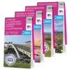 OS Landranger Brecon Beacons map set