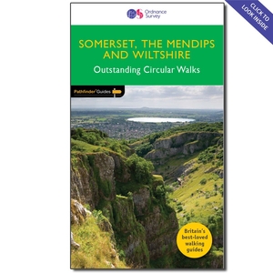 Somerset,  Wiltshire & the Mendips - Pathfinder walks guidebook