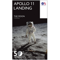 The Moon: 50th Anniversary Edition Map