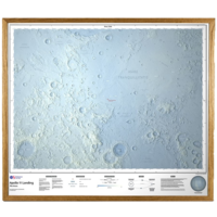 The Moon: 50th Anniversary Edition Map