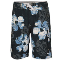 Crosshatch Flowered Short