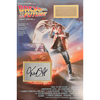 Michael J Fox - Back to the Future Mounted Photo & Signature Display Personally Signed by Michael J Fox