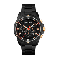 Police Gents Shandon Watch with Stainless Steel Bracelet