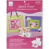 Quick Fuse Iron-On Inkjet Fabric Sheets White - 8.5X11ins - Pack of 10