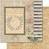 Ruby Rock-It Eklectique Collection - 10 x Sheets of 12x12ins Double-Sided Scrapbooking Paper - Time