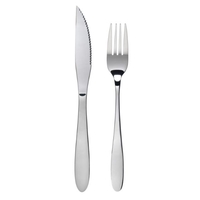 Russell Hobbs RH01600EU 12-Piece SS Steak Knife and Fork Set