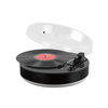 Steepletone Discgo BT Round 3 Speed Record Player with Bluetooth Streaming AUX in/out