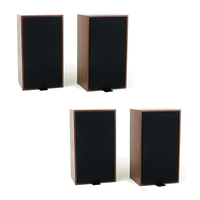 Steepletone Freedom Play Compact Wireless Link and Sync Bluetooth Speakers (4 Pack)