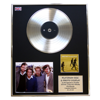 Take That-Beautiful World Framed & Mounted Platinum Disc Ltd Edition of 100