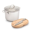 Thomas 24cm 7.5l Stock Pot with Knife and Chopping Board