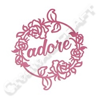 Ultimate Crafts Magnolia Lane Collection Impression Die - Rosy Frame