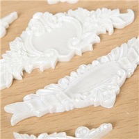 Ultimate Crafts Magnolia Lane Collection Set of 6 Resin Frames