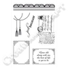 Ultimate Crafts Magnolia Lane Collection Stamp Set - Magnolia Lace