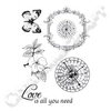 Ultimate Crafts Magnolia Lane Collection Stamp Set - Timeless Garden