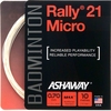 Ashaway Rally 21 Micro Badminton String - 10m Set