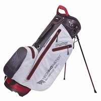 BagBoy Techno Water Stand Bag - White/Black/Red