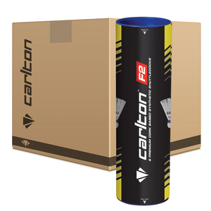 Carlton F2 Synthetic Shuttlecocks - 50 dozen - Yellow,  Fast